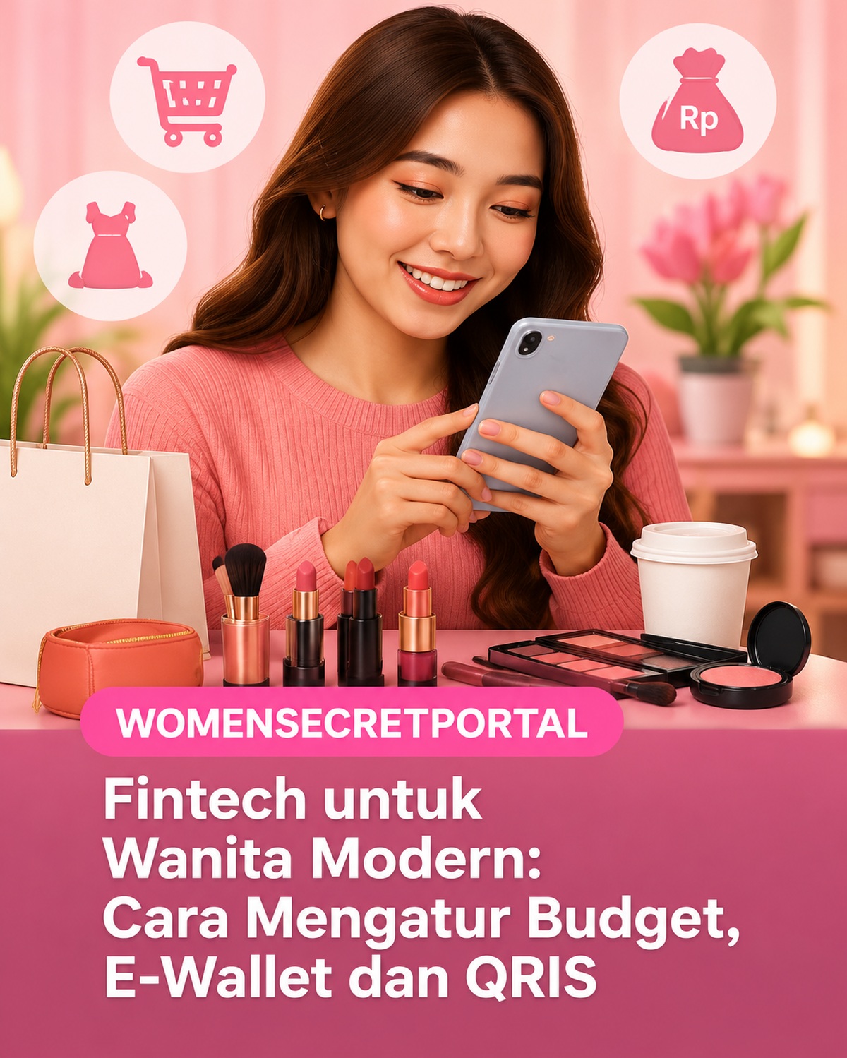 Ilustrasi Gambar Keuangan Digital