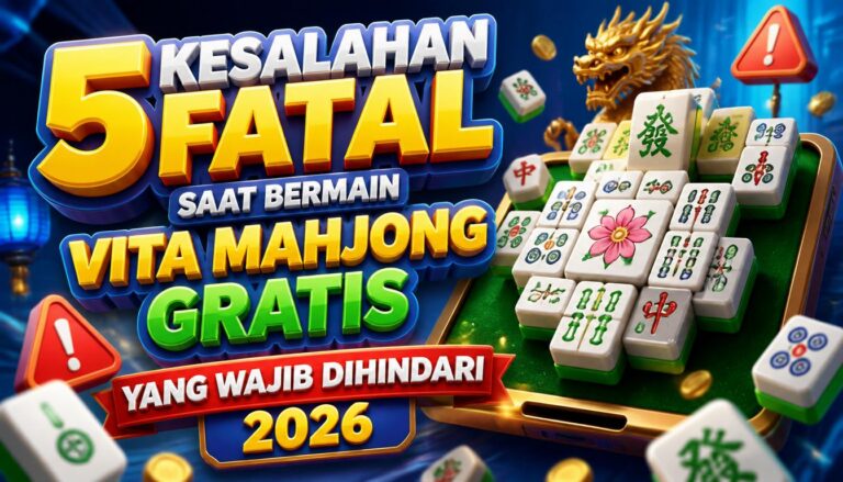5 Kesalahan Fatal Saat Bermain Vita Mahjong Gratis yang Wajib Dihindari