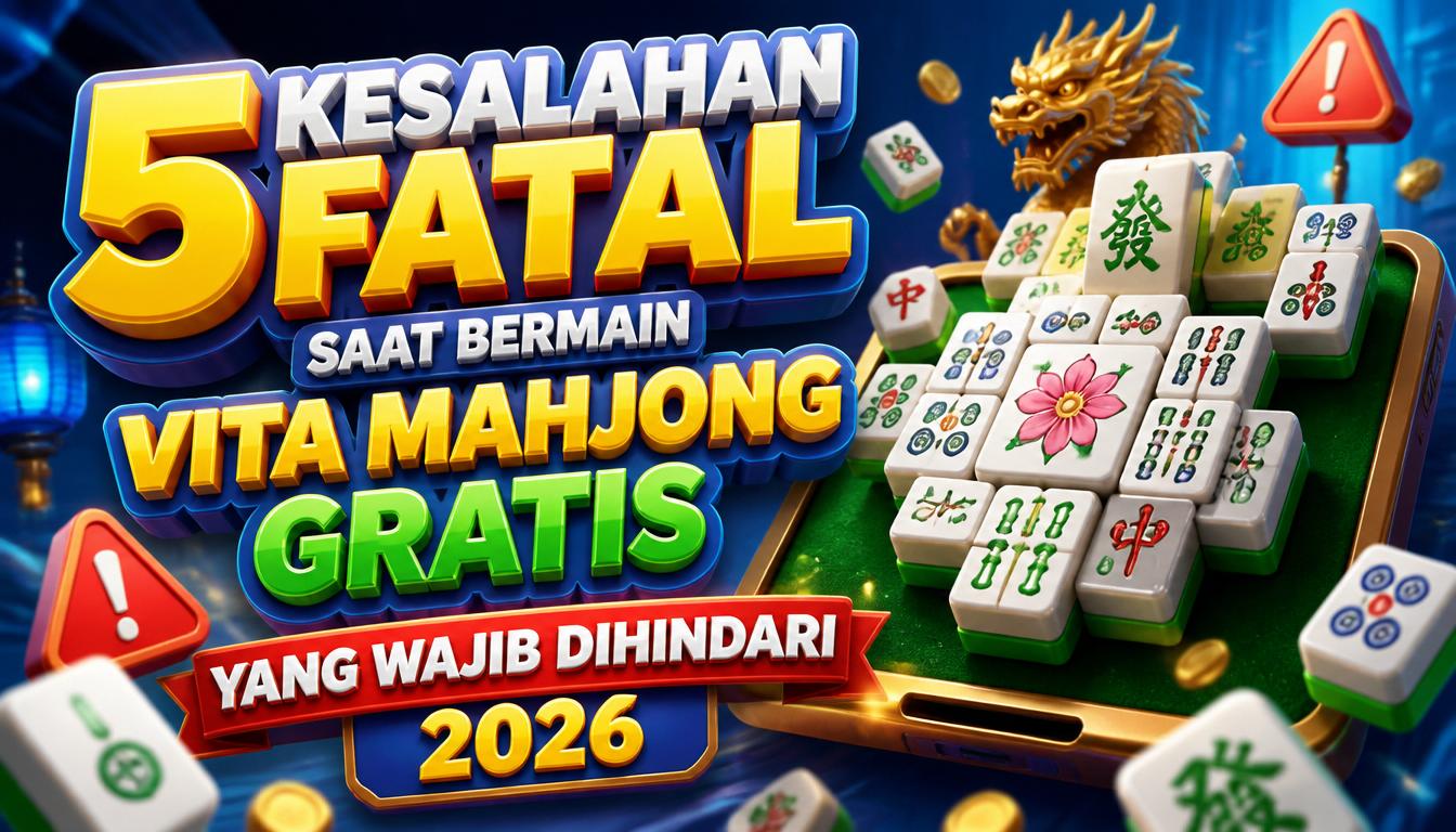 5 Kesalahan Fatal Saat Bermain Vita Mahjong Gratis yang Wajib Dihindari