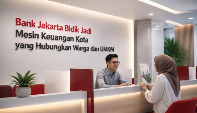 Bank Jakarta Bidik Jadi Mesin Keuangan Kota yang Hubungkan Warga dan UMKM