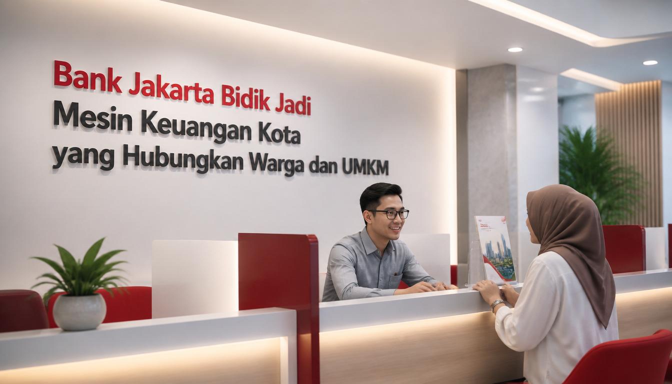 Bank Jakarta Bidik Jadi Mesin Keuangan Kota yang Hubungkan Warga dan UMKM