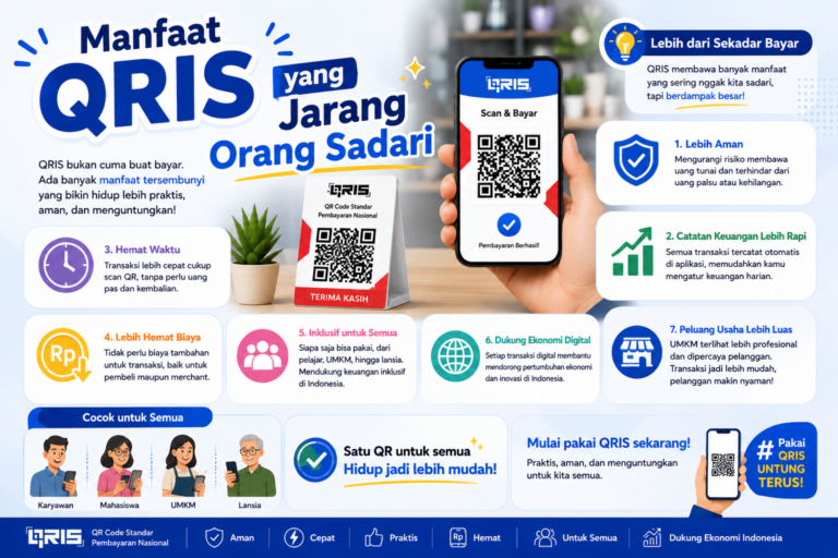 Manfaat QRIS yang Jarang Orang Sadari
