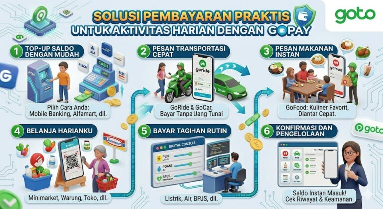 Solusi Pembayaran Praktis untuk Aktivitas Harian dengan GoPay